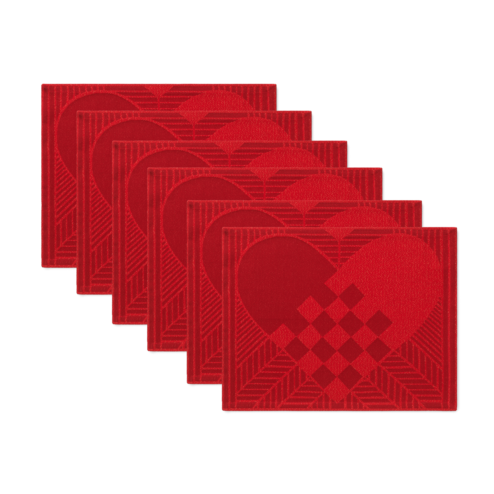 6 Stück CHRISTMAS RUSTIC 50