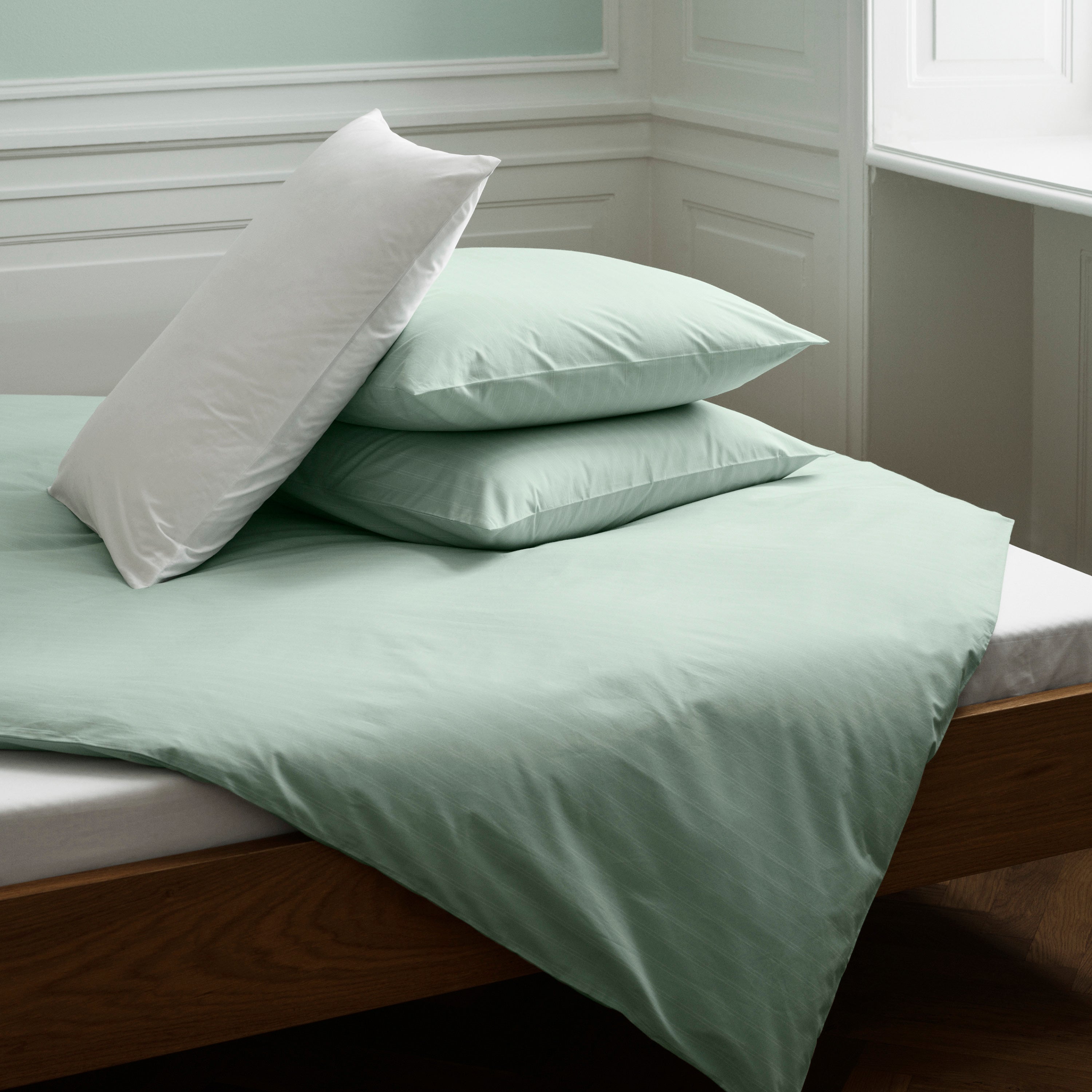 Supima Percale Pinstripe